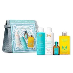 Moroccanoil Hydrating Set - Teal & Gray
